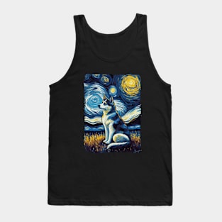 Husky Starry Night Tank Top